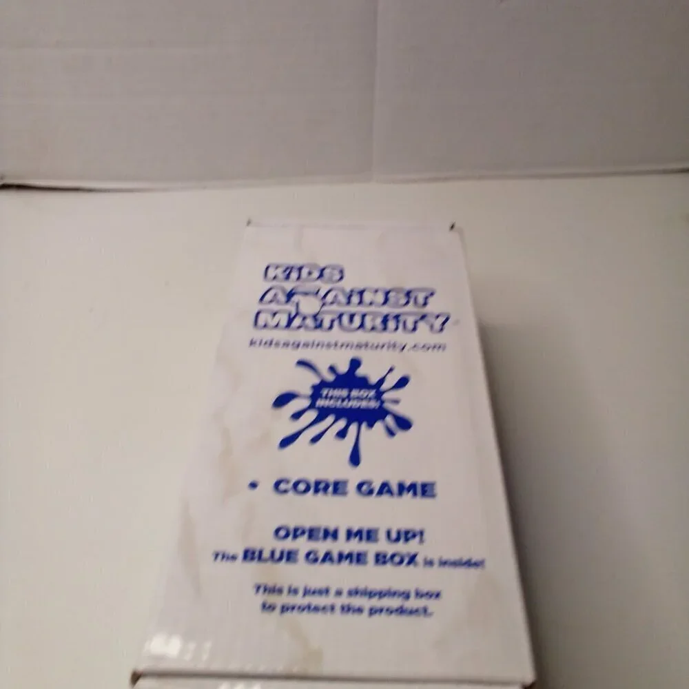 Kids Against Maturity Family Party Game New Open Box